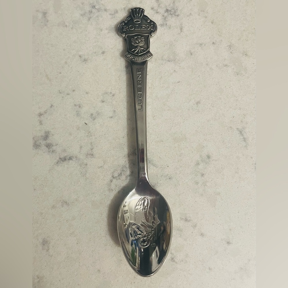 Rolex Bucherer of Switzerland Lucerne Souvenir Spoon